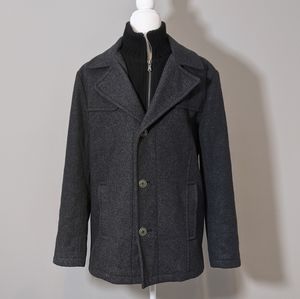 Kenneth Cole Wool Blend Peacoat